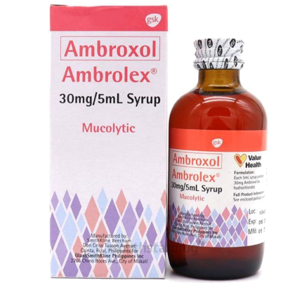 Image of AMBROLEX AMBROXOL HYDROCHLORIDE 30MG / 5ML SYRUP 120ML