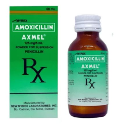 Image of AXMEL AMOXICILLIN 125MG / 5ML POWDER FOR SUSPENSION 60ML