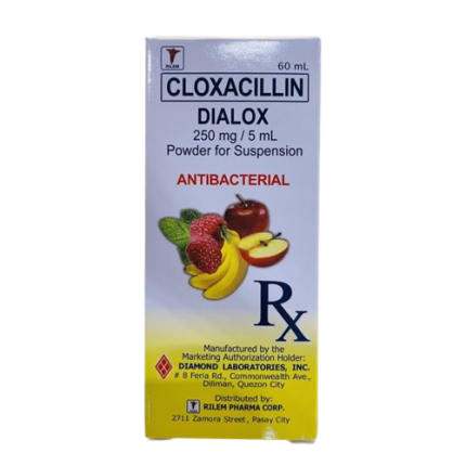 Image of DIALOX CLOXACILLIN 250MG / 5ML POWDER FOR SUSPENSION 60ML