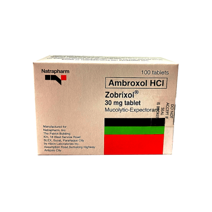 Image of ZOBRIXOL AMBROXOL HYDROCHLORIDE 30MG TABLET 100'S