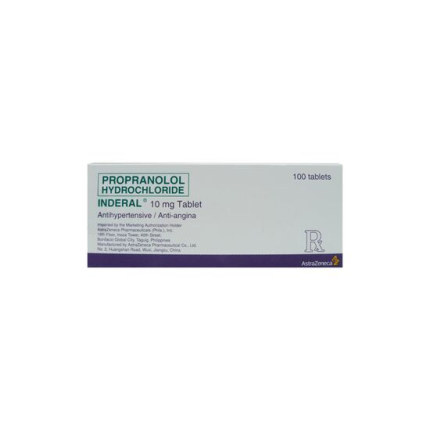 Image of INDERAL PROPRANOLOL HYDROCHLORIDE 10MG TABLET 1'S
