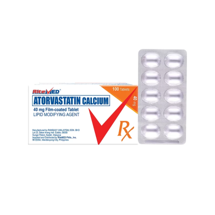 Image of RITEMED ATORVASTATIN 40MG - 1 TABLET