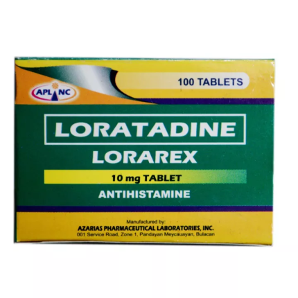 Image of LORAREX LORATADINE 10MG TABLET 100'S