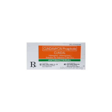 CLINDAL Clindamycin Phosphate 150mg / mL Solution for IM/IV Injection ...