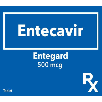 ENTEGARD Entecavir 500mcg Film-Coated Tablet 1's price in the ...