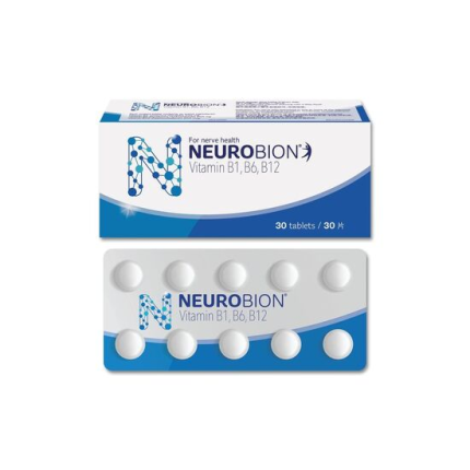 Image of NEUROBION VITAMIN B COMPLEX 100MG / 200MG / 200MCG SUGAR COATED TABLET 1'S