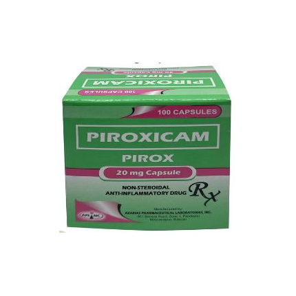 Image of PIROX PIROXICAM 20MG CAPSULE 100'S