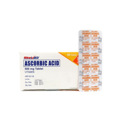 Image of RITEMED ASCORBIC ACID 500MG TABLET 1'S