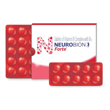 Image of NEUROBION FORTE 5000 VITAMIN B COMPLEX 100MG / 100MG / 5MG - 1 TABLET