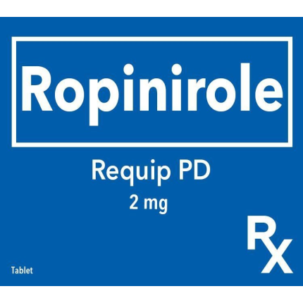 Image of REQUIP PD ROPINIROLE HYDROCHLORIDE 2MG PROLONGED RELEASE TABLET 1'S