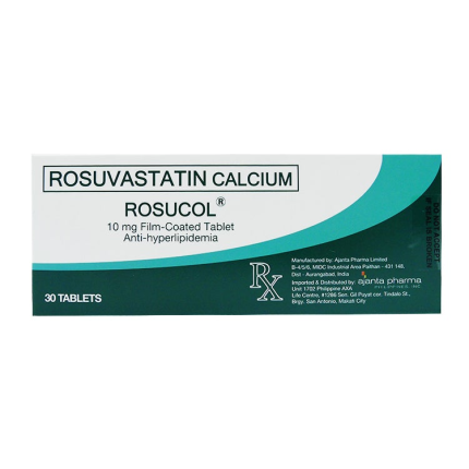 Image of ROSUCOL ROSUVASTATIN 10MG - 1 TABLET