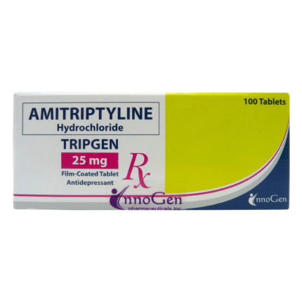 Image of TRIPGEN AMITRIPTYLINE HYDROCHLORIDE 25MG FILM-COATED TABLET 1'S