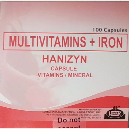 Image of HANIZYN MULTIVITAMINS / IRON CAPSULE 1'S