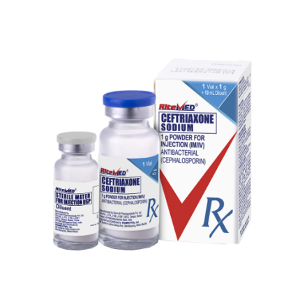 SITIXON Ceftriaxone Sodium 1g Powder for IM/IV Injection 10mL 1's price ...
