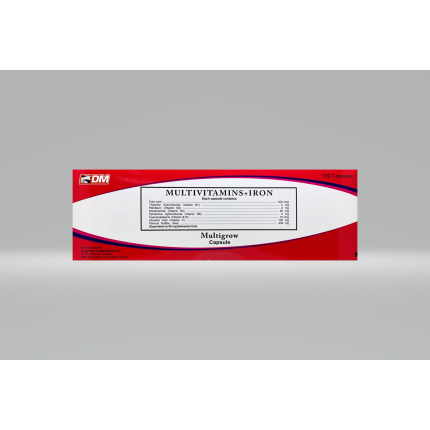 Image of MULTIGO MULTIVITAMINS / IRON CAPSULE 100'S