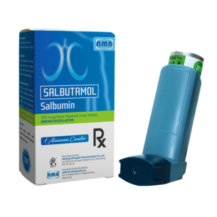 Image of SALBUMIN SALBUTAMOL 100MCG INHALER 200ACT.