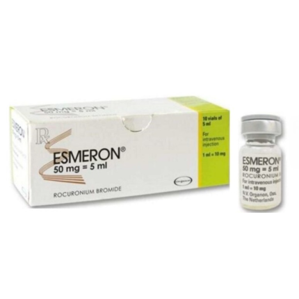 Image of ESMERON ROCURONIUM BROMIDE 50MG / 5ML (10MG/ ML) SOLUTION FOR IV INJECTION 5ML 1'S