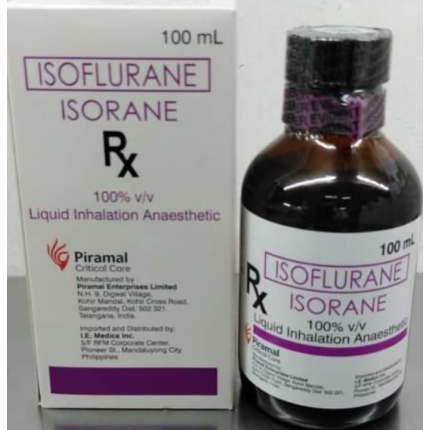 ISORANE Isoflurane 100.0% v/v Liquid for Inhalation 100mL price in the ...