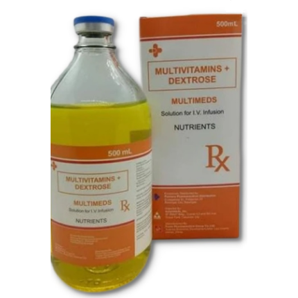 Image of MULTIMEDS MULTIVITAMINS / DEXTROSE 500ML SOLUTION FOR IV INFUSION 500ML