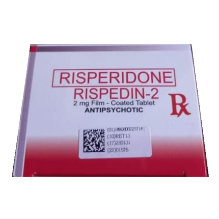 RISPEDIN-2 Risperidone 2mg Film-Coated Tablet 100's price in the ...