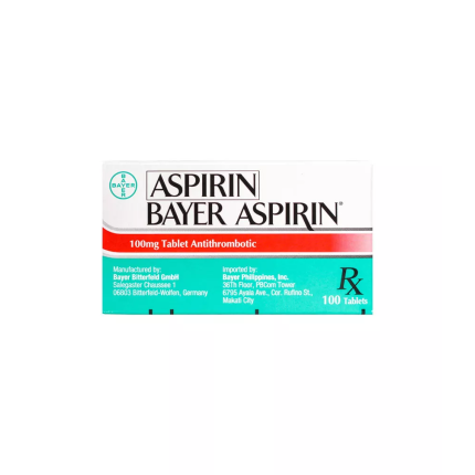 Image of BAYER ASPIRIN ASPIRIN 100MG TABLET 1'S