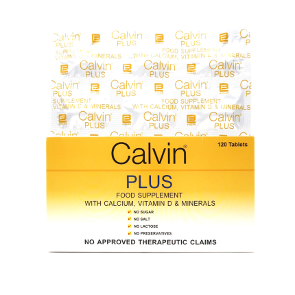 Image of CALVIN PLUS CALCIUM / VITAMIN D / MINERALS TABLET 1'S