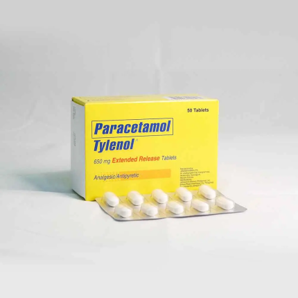 Image of TYLENOL PARACETAMOL 650MG EXTENDED-RELEASE TABLET 1'S