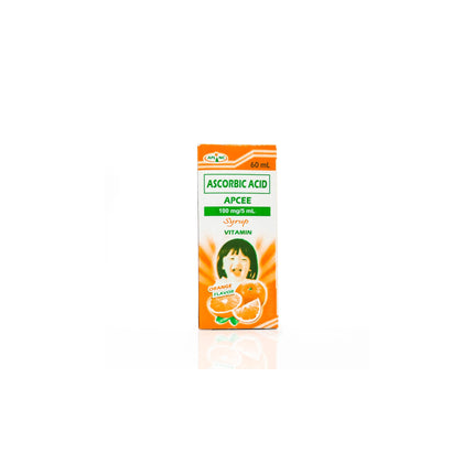 APCEE Ascorbic Acid 100mg / 5mL Syrup 60mL Orange price in the ...