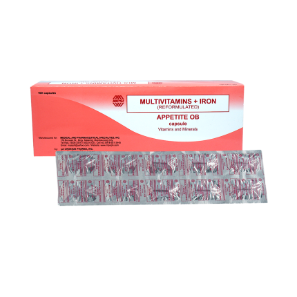 Image of APPETITE OB MULTIVITAMINS / IRON (REFORMULATED) CAPSULE 1'S