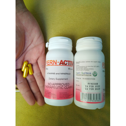Image of FERN ACTIV VITAMINS / MINERALS CAPSULES 60'S