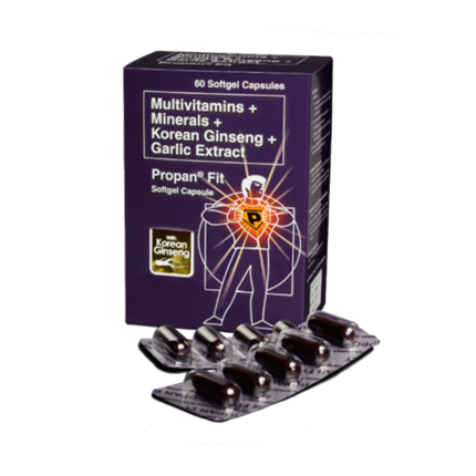 Image of PROPAN FIT MULTIVITAMINS / MINERALS / KOREAN GINSENG / GARLIC EXTRACT SOFTGEL CAPSULE 1'S