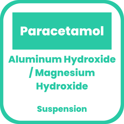 Image of MEDALEM ALUMINUM HYDROXIDE / MAGNESIUM HYDROXIDE 200MG / 100MG PER 5ML SUSPENSION 120ML PEPPERMINT