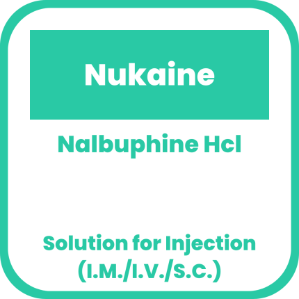 NUKAINE Nalbuphine Hydrochloride 10mg / mL Solution for IM/IV/SC ...