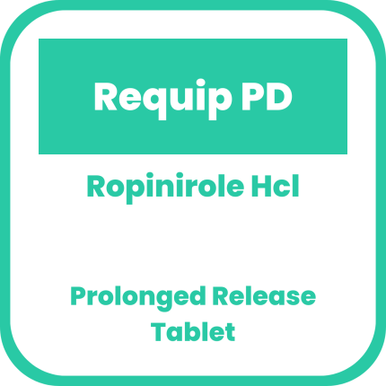 Image of REQUIP PD ROPINIROLE HYDROCHLORIDE 2MG PROLONGED RELEASE TABLET 28'S