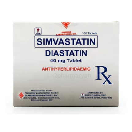 Image of DIASTATIN SIMVASTATIN 40MG - 1 TABLET