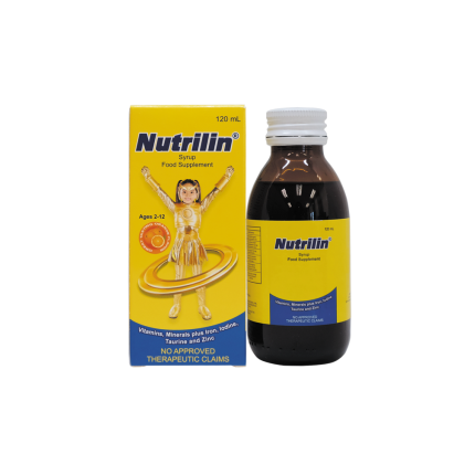 Image of NUTRILIN MULTIVITAMINS / MINERALS SYRUP 120ML ORANGE