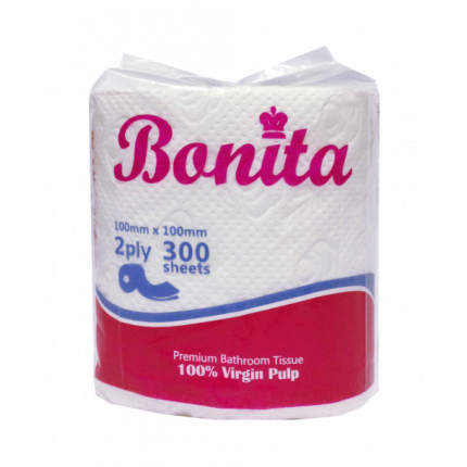 Image of BONITA TISSUE ROLL 2PLY 300 SHEETS