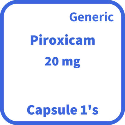 Image of DLI PIROXICAM 20MG CAPSULE 1'S