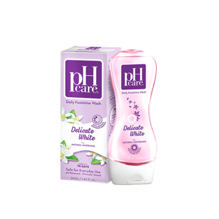 Image of PH CARE DELICATE WHITE FEMININE WASH 50ML