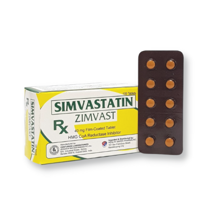 Image of ZIMVAST SIMVASTATIN 40MG - 1 TABLET