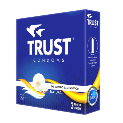 Image of TRUST CONDOMS NATURAL SCENT - 1 BOX