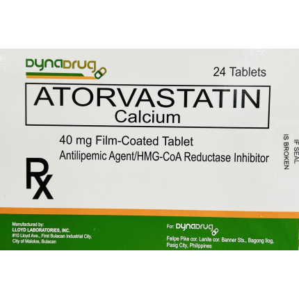 Image of DYNADRUG ATORVASTATIN 40MG - 1 TABLET