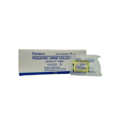 Image of PARTNERS PEDIATRIC STERILE URINE COLLECTOR 100ML