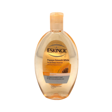 Image of ESKINOL PAPAYA SMOTH GLOW FACIAL DEEP CLEANSER 135ML