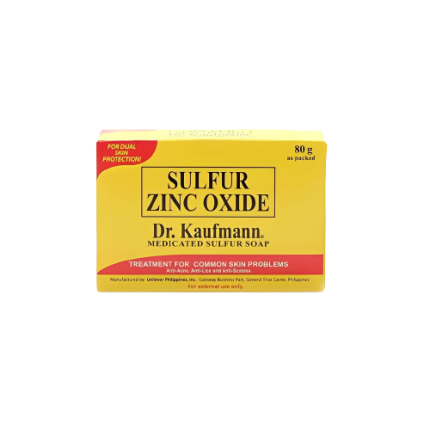 Image of DR. KAUFMANN SULFUR SOAP (YELLOW) 80G