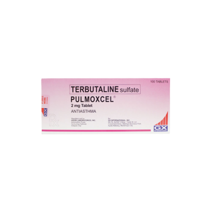 Image of PULMOXCEL TERBUTALINE SULFATE 2MG TABLET 100'S