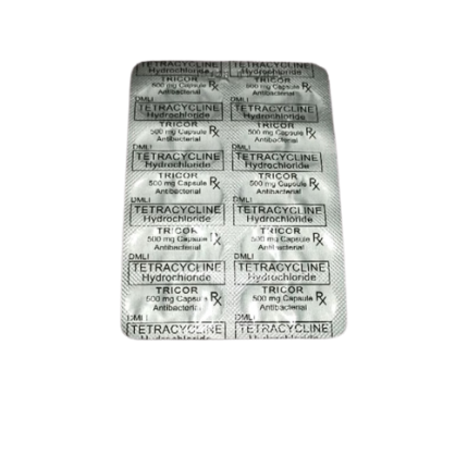 Image of TRICOR TETRACYCLINE 500MG - 1 CAPSULE