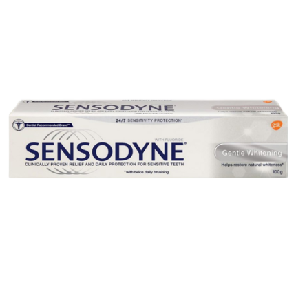 Image of SENSODYNE GENTLE WHITENING TOOTHPASTE 100G