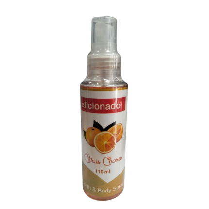 Image of AFICIONADO BATH & BODY SPRAY CITRUS CHARM 110ML