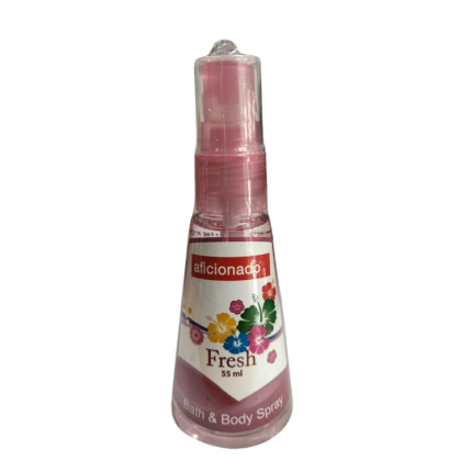Image of AFICIONADO BATH & BODY SPRAY FRESH PINK  55ML